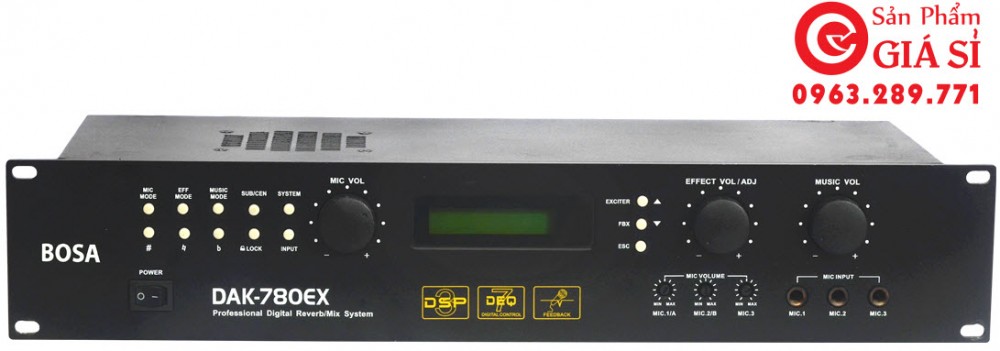 Mixer Karaoke Bosa DAK-780EX