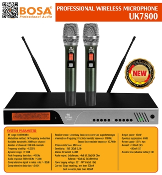 Micro Không Dây Bosa UK7800
