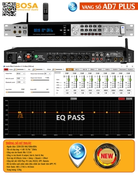 Vang số Bosa AD7 Plus Bluetooth