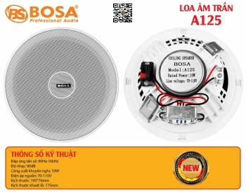 Loa Âm Trần BOSA A125