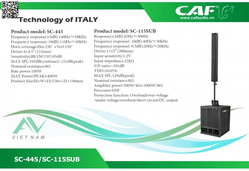 LOA SC-445/SC-115SUB