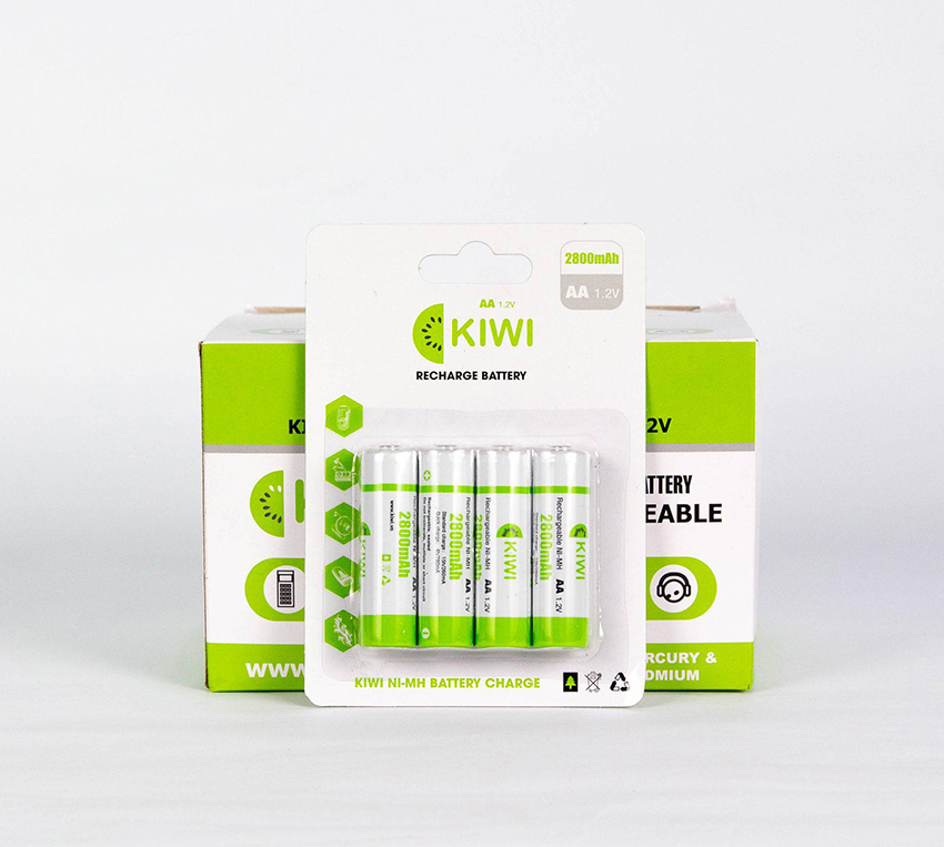 PIN SẠC KIWI AA 2800MAH VỈ 4 VIÊN