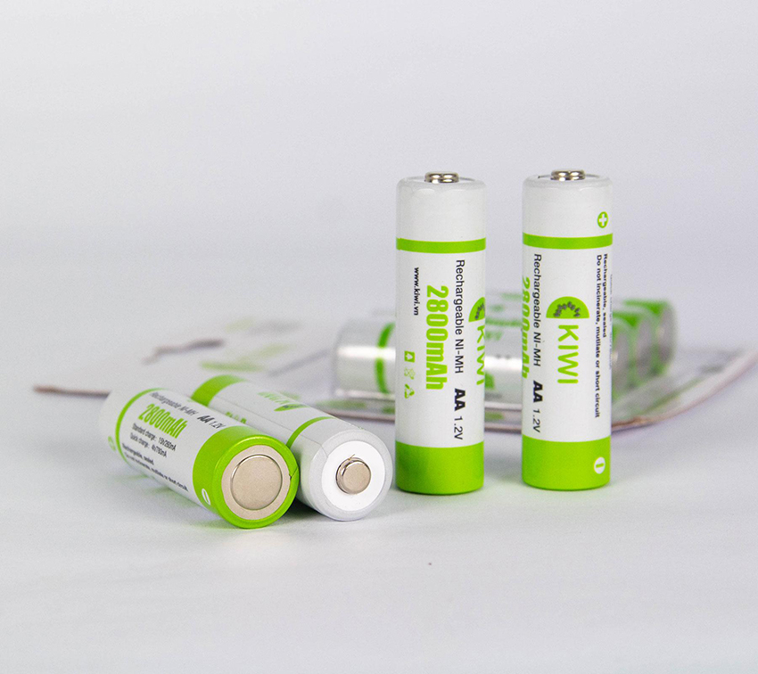 PIN SẠC KIWI AA 2800MAH VỈ 4 VIÊN