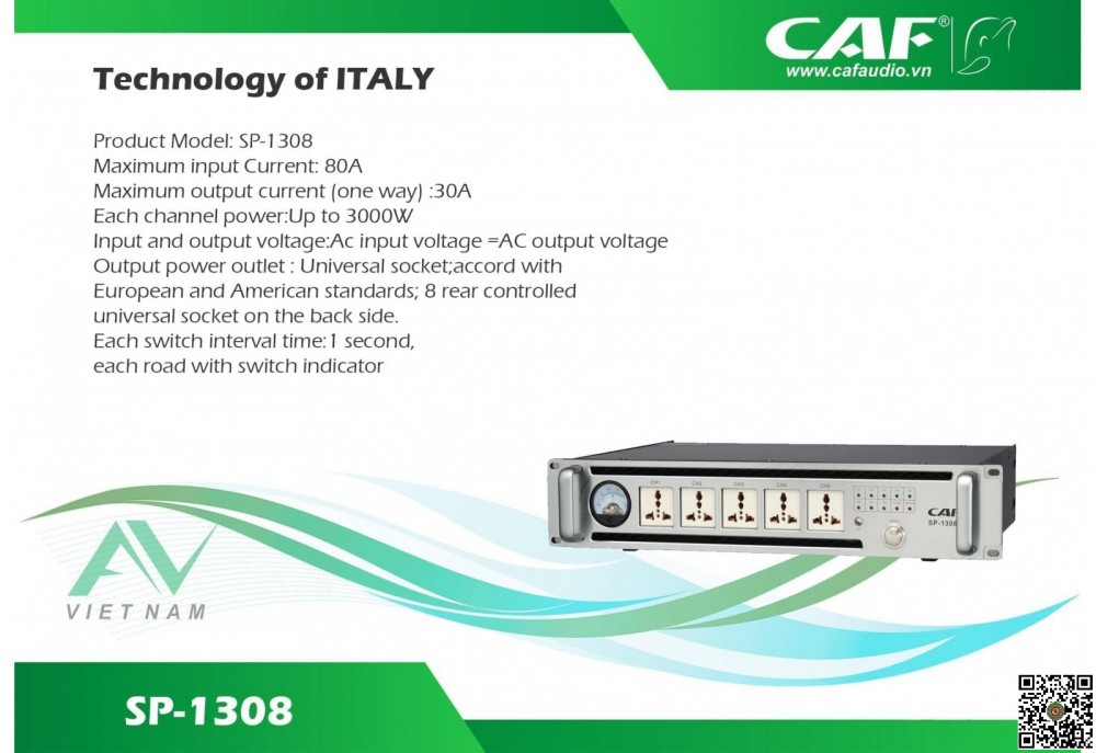 Quản Lý Nguồn CAF SP-1308